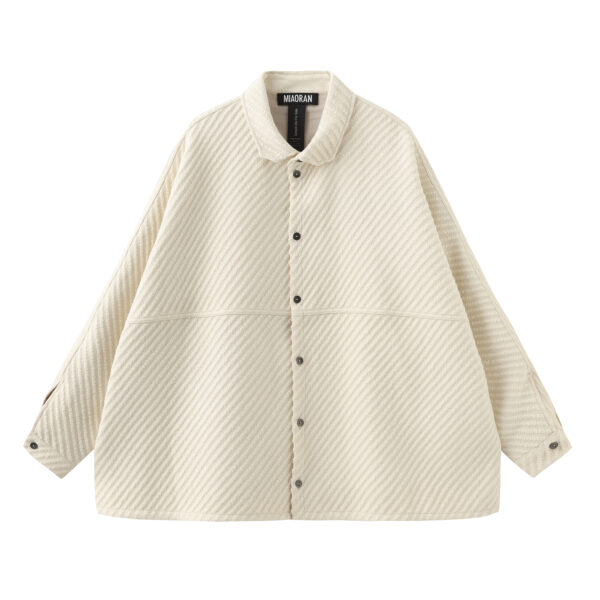 Wool White Over-Shirt