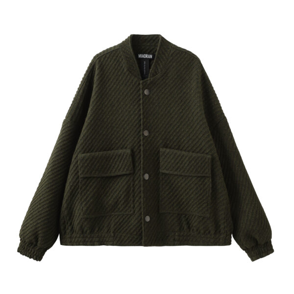 Grass Green Over-size Bomber